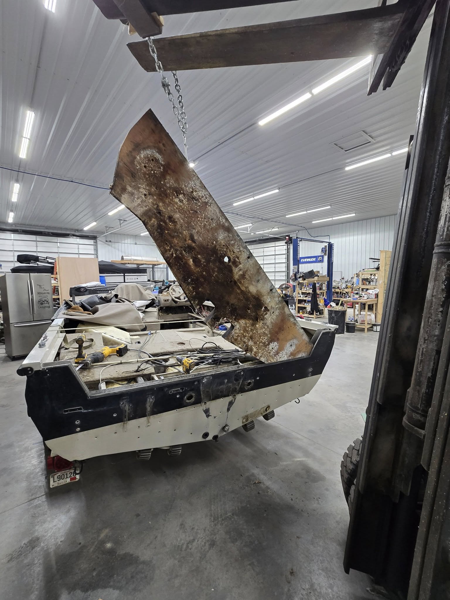 Boat transom repair by JAKShax, photo 2